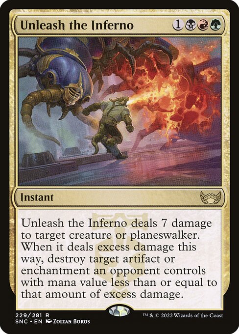 Unleash the Inferno - Streets of New Capenna #229