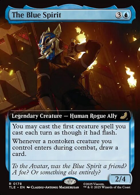 The Blue Spirit (Extended Art) - Avatar: The Last Airbender Eternal #178