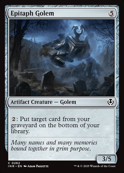 Epitaph Golem - Innistrad Remastered #262