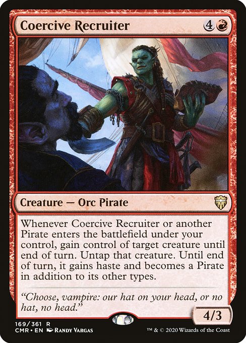 Coercive Recruiter - Commander Legends #169