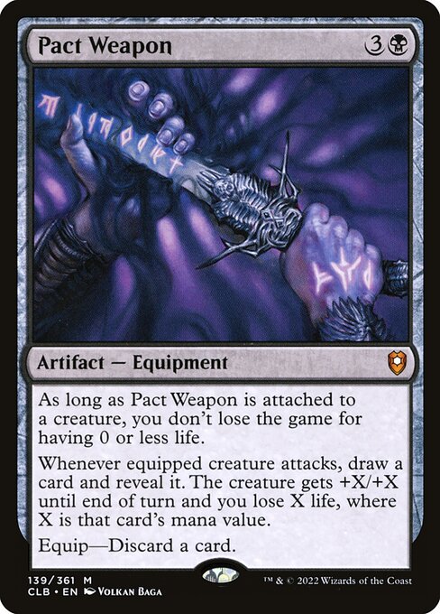 Pact Weapon - Commander Legends: Battle for Baldur's Gate #139
