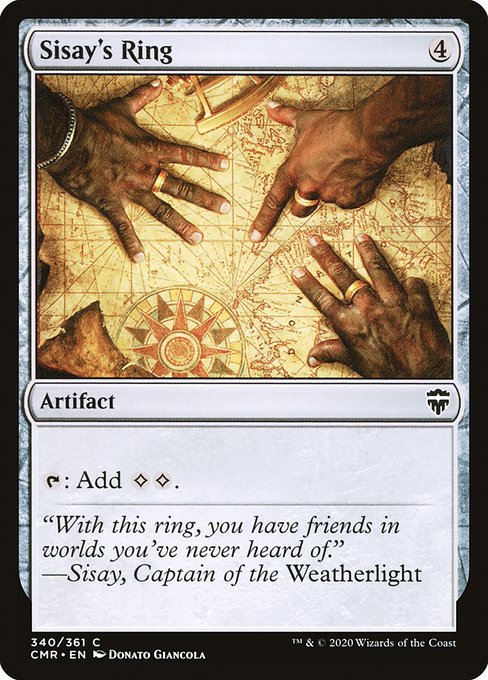Sisay's Ring - Commander Legends #340
