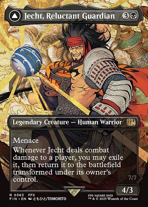 Jecht, Reluctant Guardian (Borderless) - Final Fantasy #363