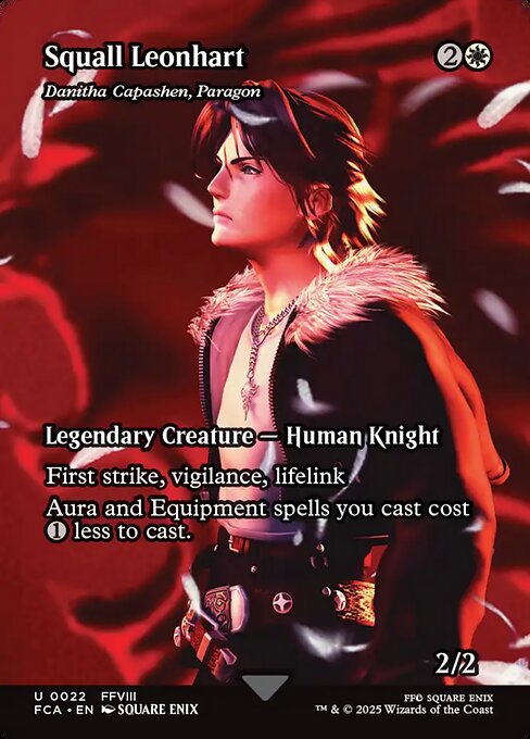 Squall Leonhart - Danitha Capashen, Paragon (Showcase) - Final Fantasy: Through the Ages #22