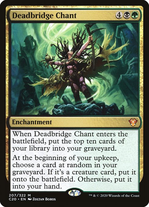 Deadbridge Chant - Commander 2020 #207