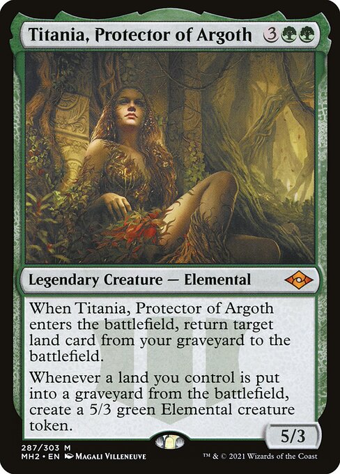 Titania, Protector of Argoth - Modern Horizons 2 #287