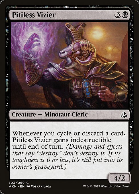 Pitiless Vizier - Amonkhet #103