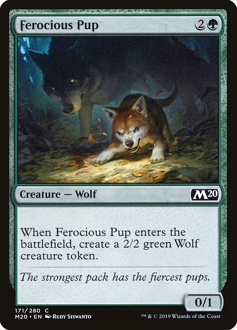 Ferocious Pup - Core Set 2020 #171