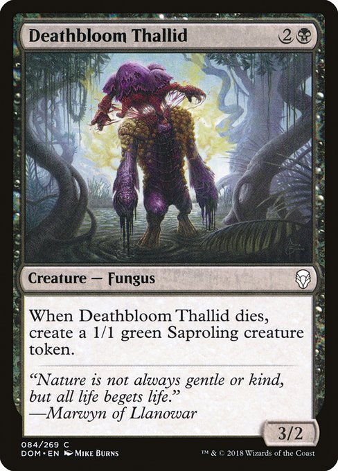 Deathbloom Thallid - Dominaria #84
