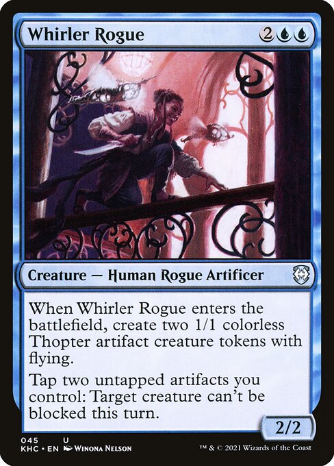 Whirler Rogue - Kaldheim Commander #45