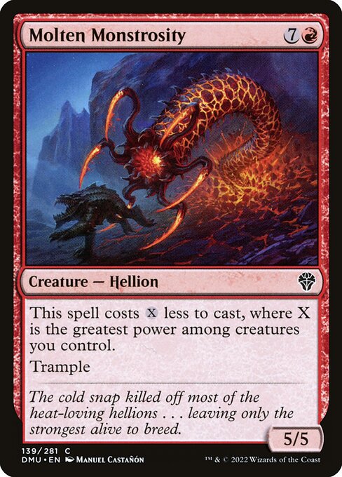 Molten Monstrosity - Dominaria United #139