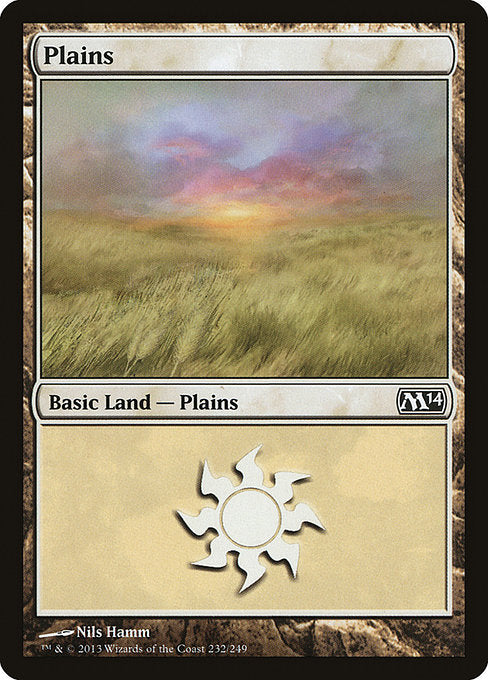 Plains (232) - Magic 2014 #232