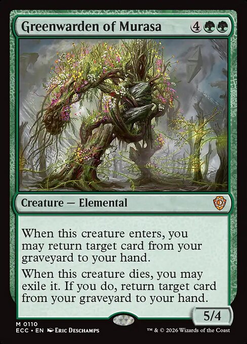 Greenwarden of Murasa - Lorwyn Eclipsed Commander #110
