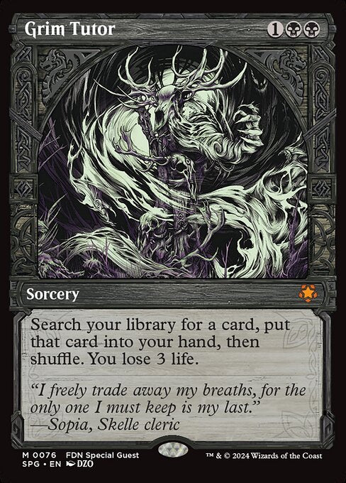 Grim Tutor (Showcase) - Special Guests #76