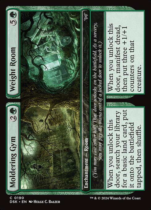Moldering Gym // Weight Room - Duskmourn: House of Horror #190