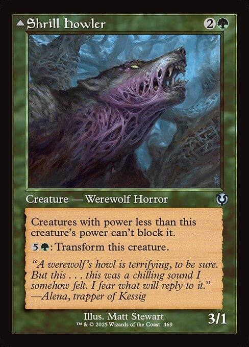 Shrill Howler (Retro Frame) - Innistrad Remastered #469