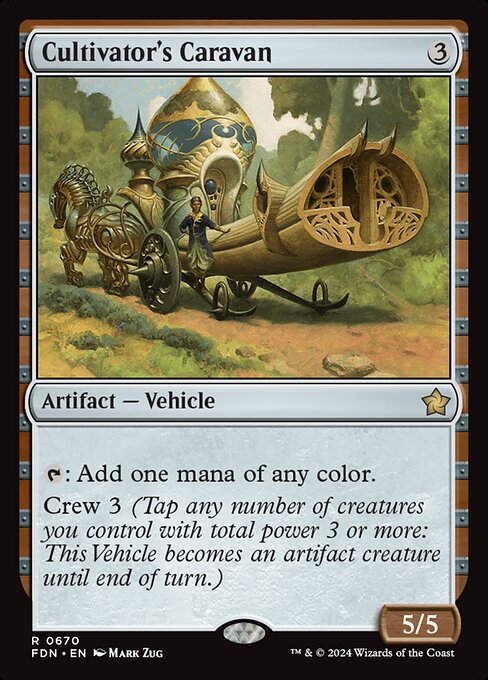 Cultivator's Caravan - Foundations #670