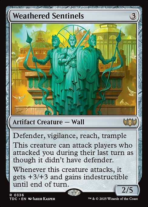 Weathered Sentinels - Tarkir: Dragonstorm Commander #336