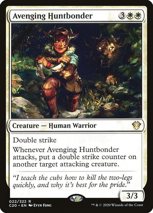 Avenging Huntbonder - Commander 2020 #22