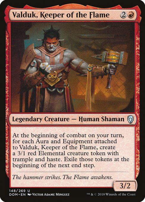 Valduk, Keeper of the Flame - Dominaria #148
