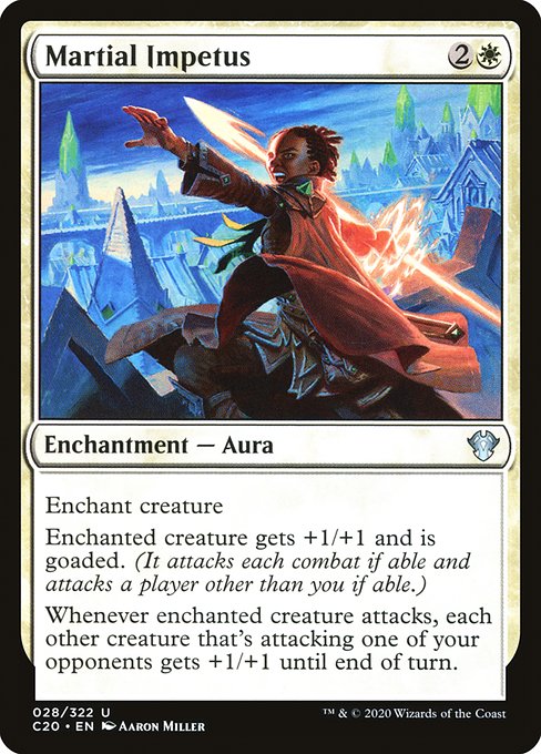 Martial Impetus - Commander 2020 #28