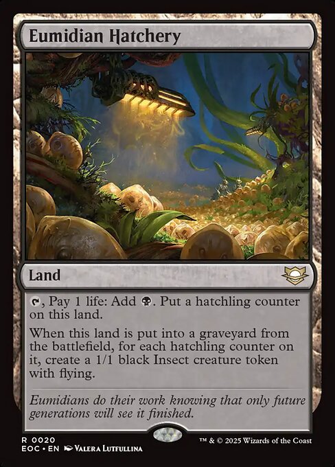 Eumidian Hatchery - Edge of Eternities Commander #20