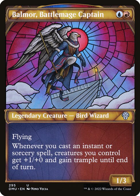 Balmor, Battlemage Captain (Showcase) - Dominaria United:  - 295 - Near Mint