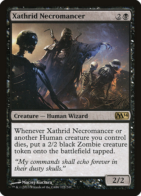 Xathrid Necromancer - Magic 2014 #123