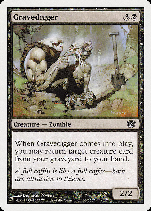 Gravedigger - Eighth Edition #138