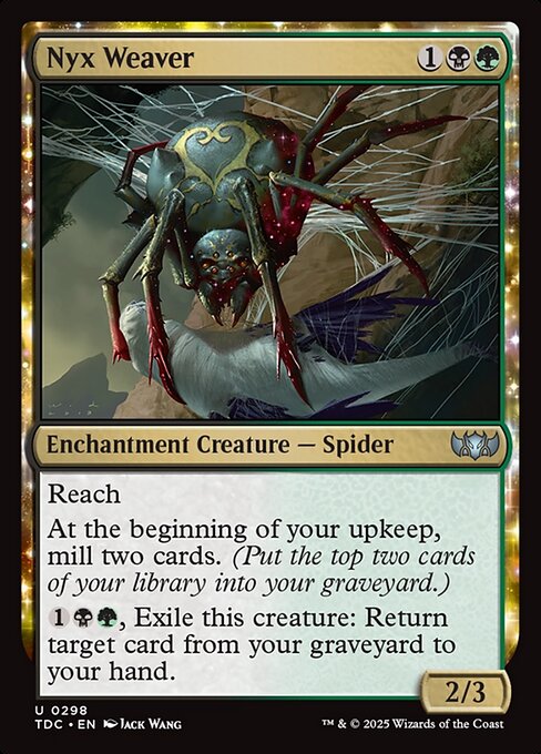Nyx Weaver - Tarkir: Dragonstorm Commander #298