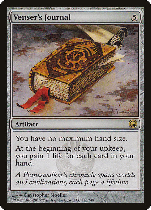 Venser's Journal - Scars of Mirrodin #220