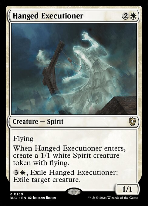 Hanged Executioner - Bloomburrow Commander #139