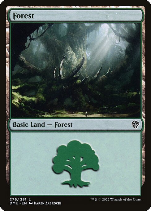 Forest (276) - Dominaria United #276