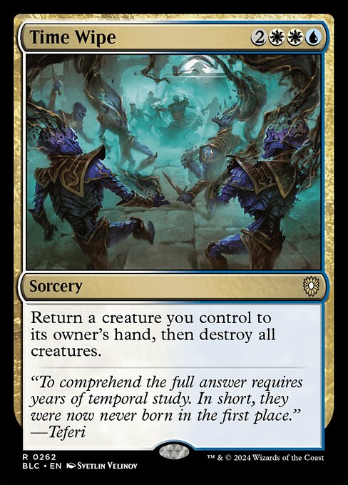 Time Wipe - Bloomburrow Commander #262