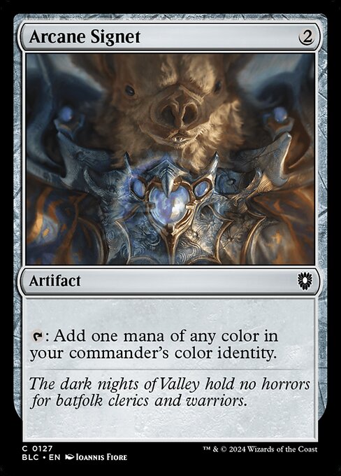 Arcane Signet - Commander: Bloomburrow:  - 127 - Near Mint