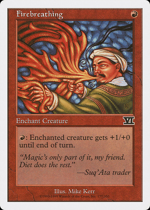 Firebreathing - Classic Sixth Edition #177