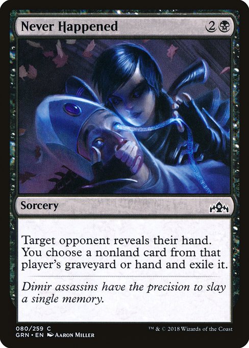 Never Happened - Guilds of Ravnica #80