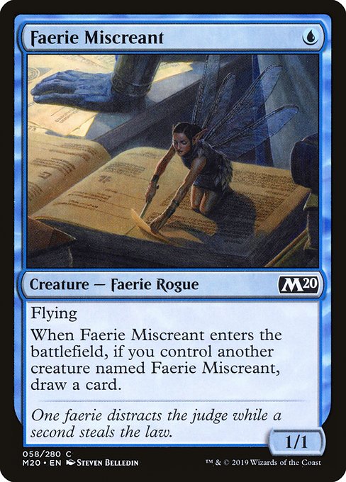 Faerie Miscreant - Core Set 2020 #58
