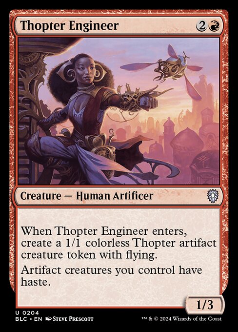 Thopter Engineer - Bloomburrow Commander #204