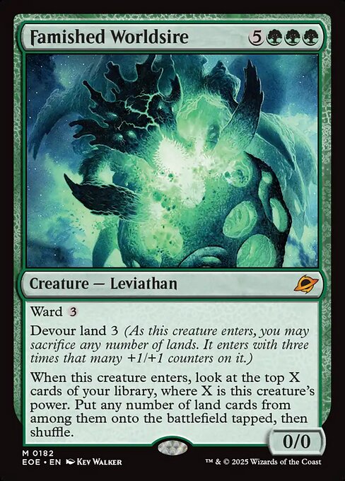 Famished Worldsire - Edge of Eternities #182