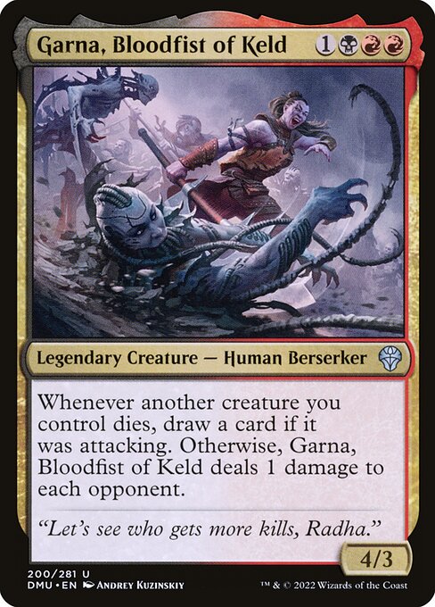 Garna, Bloodfist of Keld - Dominaria United #200