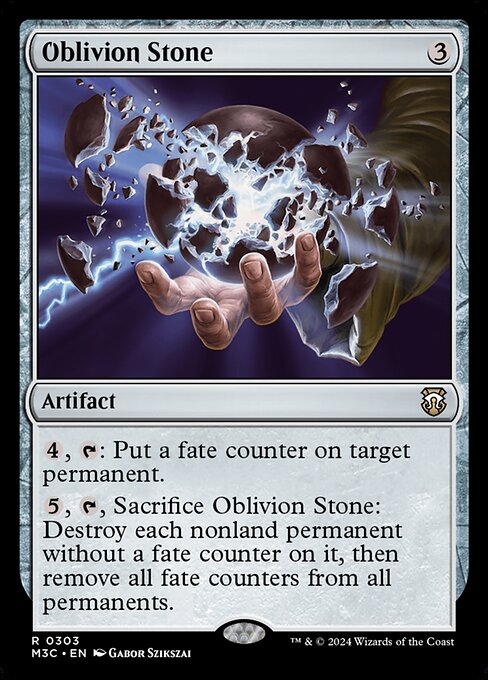 Oblivion Stone - Modern Horizons 3 Commander #303