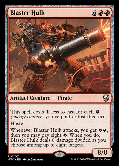 Blaster Hulk - Modern Horizons 3 Commander #107