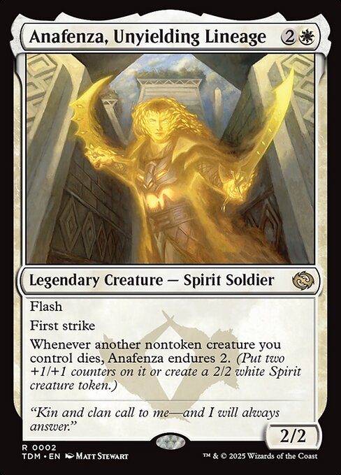 Anafenza, Unyielding Lineage - Tarkir: Dragonstorm #2