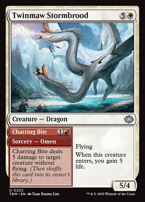 Twinmaw Stormbrood - Tarkir: Dragonstorm #232