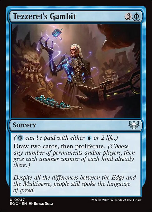 Tezzeret's Gambit - Edge of Eternities Commander #47