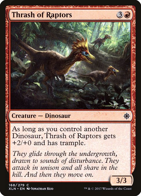 Thrash of Raptors - Ixalan #168