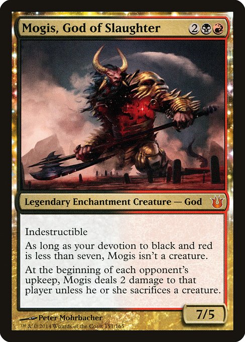 Mogis, God of Slaughter - Born of the Gods #151