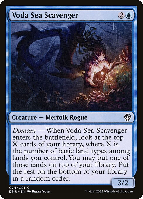 Voda Sea Scavenger - Dominaria United #74