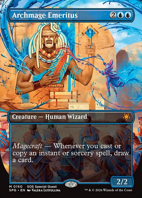 Archmage Emeritus (Borderless) - Special Guests #150